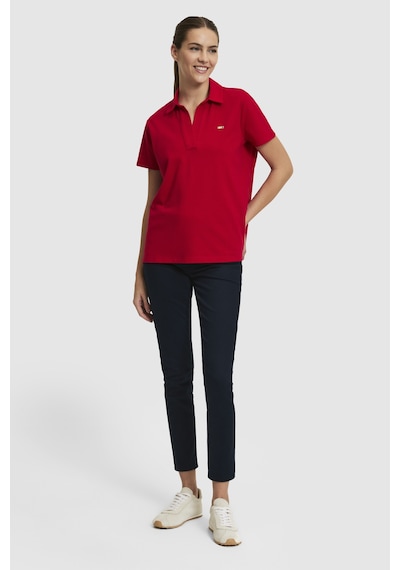 U.S. Polo Assn. U.s. Polo Assn. Kadın Kırmızı Tişört Basic 50323447-vr171 Basıc Kırmızı