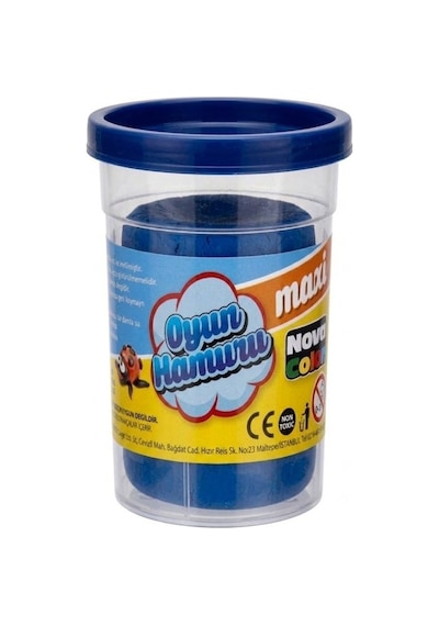Nova Color Oyun Hamuru 100gr Mavi - 2 Adet Çok  Renkli