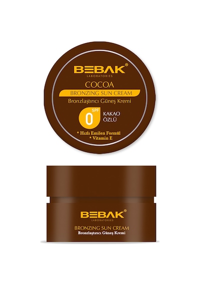 Bebak Kakao Özlü Bronzlaştırıcı Güneş Kremi 100 ML