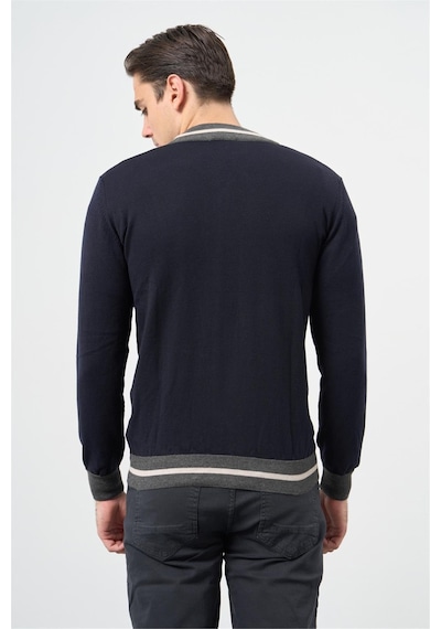 Koyu Lacivert Uzun Kol Düz Örme Dik Yaka Classic Slim Fit Triko 1012245203 Koyu Lacivert Koyu Lacivert Uzun Kol Düz Örme Dik Yaka Classic Slim Fit Triko 1012245203 Koyu Lacivert