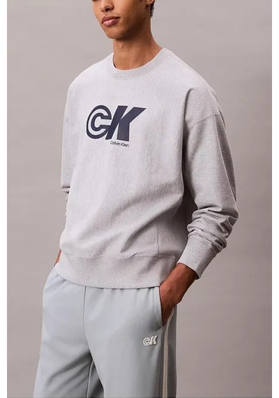 Calvin Klein Jeans Erkek Sweatshirt Lv04rc840g Gri