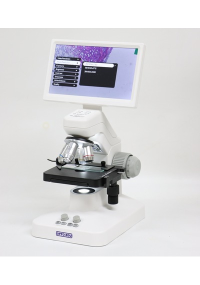 Ece Opto-edu Dijital Mikroskop Seti Biyoloji Mikroskobu 7 Lcd Ek