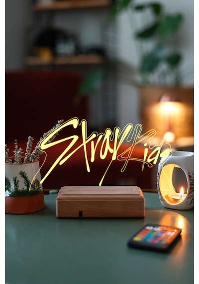 Straykids K-pop 16 Renk Kumandalı 3d Gece Lambası