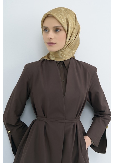 Armine Saf İpek Sura Eşarp-2026 İlkbahar-yaz- 953700d Gold
