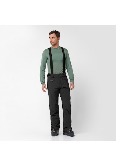 Salomon Edge Pant M Erkek Kayak Pantolonu Siyah Siyah