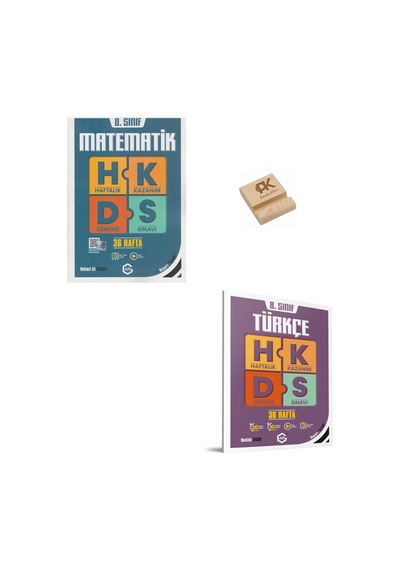 Arı Lgs 8. Sınıf Matematik Ve Türkçe Haftalık Kazanım Denemeleri + Telefon Standı