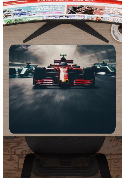 F1 Kaymaz Dikişli Kauçuk Oyuncu Mousepad V1 - 48x40 Xl Gaming Mouse Pad Fare Altlığı