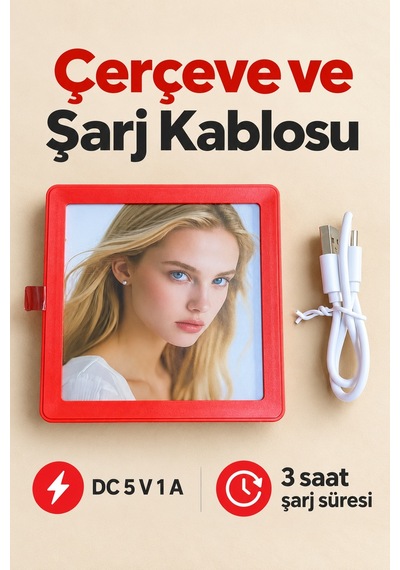 Pg Müzikli Çerçeve Kırmızı