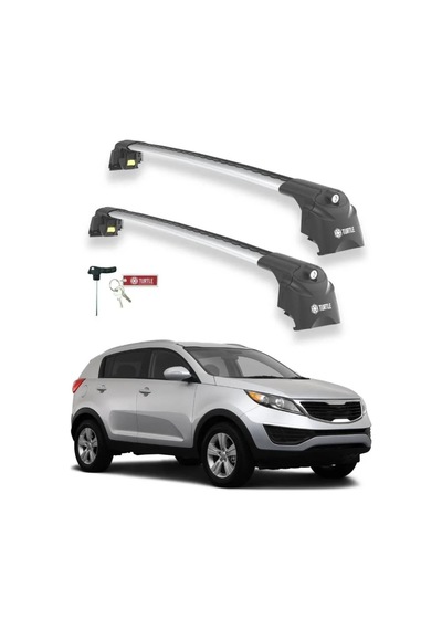 Turtle Kia Sportage Sl 2010-2015 Ara Atkı Air2 Gri