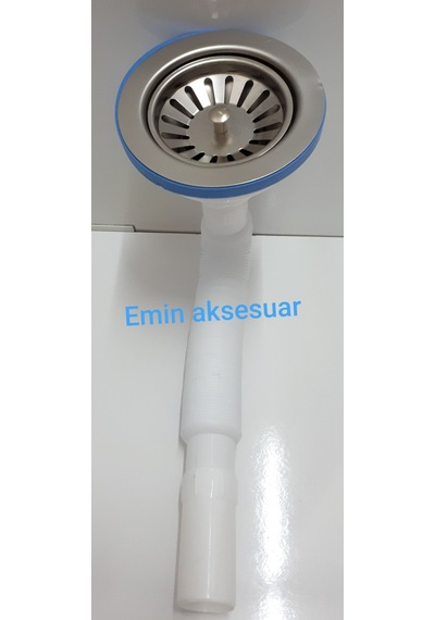Körüklü Çöpmak Sifon / Geniş Kafa Sifon / Büyük Evye Sifonu