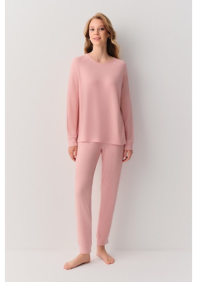 Suwen Lia Sport Pijama Takımı Sh26242660s142 Gül Rengi