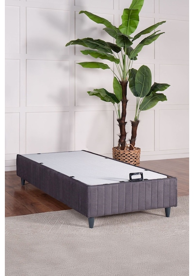 Premium Bamboo Sleepy Baza Gri Başlık & Yatak Dahil Değildir 100 x 200