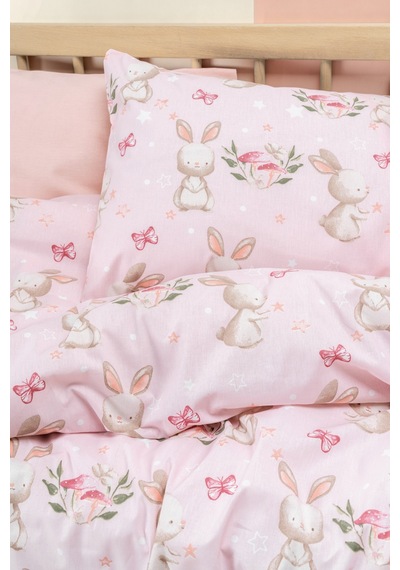 Cotton Box Bebek Nevresim Takımı Mopsy Somon