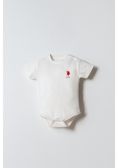 U.s. Polo Assn. Erkek Bebek Beyaz 3lü Takım 5274-49935 Beyaz
