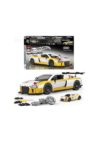 Mattel Brick Shop Hot Wheels Jft18 '15 Audi R8 Lms Sarı