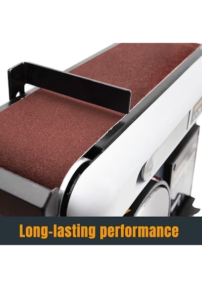 110170v 6 X 48 İnç Zımpara Kayışları 60 Grit Alüminyum Oksit Zımpara Kemeri Taşınabilir Kayış Zımpara Makinesi İçin Premium Zımpara Kağıdı, 10&apos Lu Paket