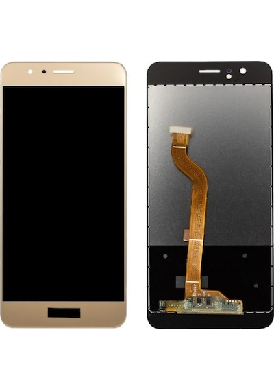 Hwi Uyumlu Honor 8 Lcd Ekran Gold Çitasız