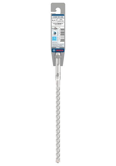 Bosch 1 X Pro Sds Plus-5x Darbeli Matkap Çelik Beton, Beton İçin, Çap 8,50 Mm, Profesyonel Aksesuar, Darbeli Matkap İçin