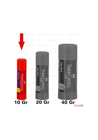 Faber Castell Stick Çevirmleli Yapıştırıcı 3 Farklı Boy 6 Lı Set