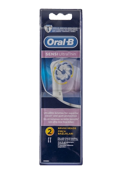 Oral-b Sensi Ultrathin Yedek Fırça Başlığı 2'li - Hassas Dişler İçin 2'li Ekonomik Paket - 2 Ad Tarı