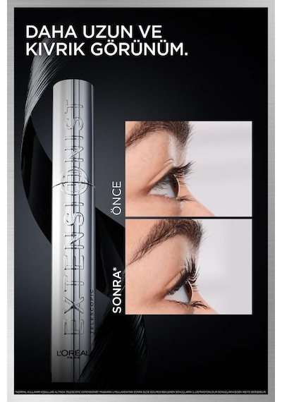Telescopic Extensionist Siyah Maskara 3600524229092-11073 Siyah