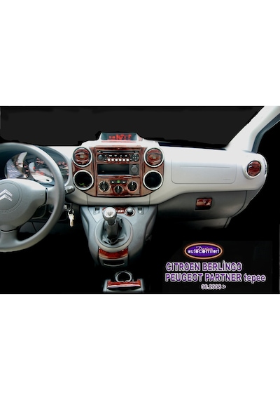 Peugeot Partner Konsol/Maun Kaplama 2008+ 12.Prç