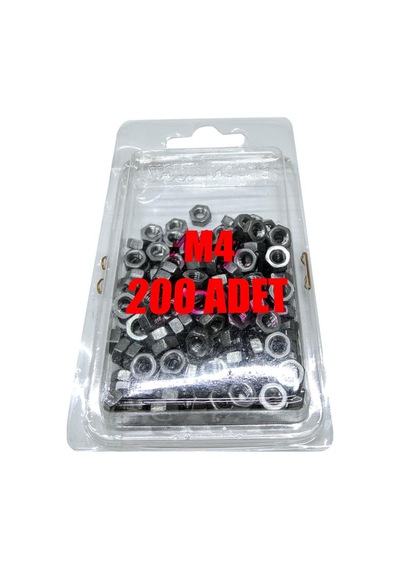 M4 Somun (200 Adet)