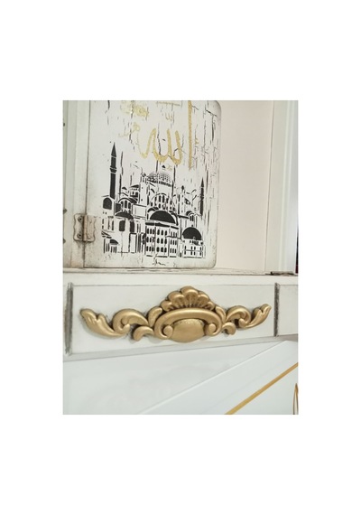 Ev Aksesuar Ahşap Kitap Kutu Seti Beyaz - 627784249 Beyaz