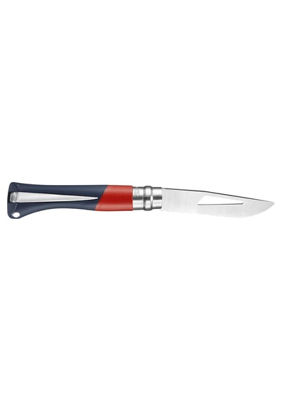 Opinel N 9 Ocean Kırmızı Saplı Denizcilik Kamp Çakısı Çok Renkli