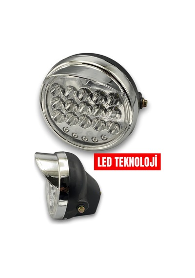 3 Teker Kasalı Ön Far Ledli Şapkalı 289 Ond0289