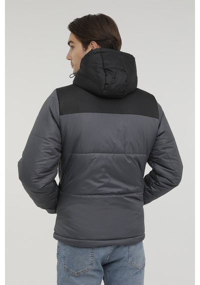 M-arny Coat 2pr Gri Erkek Kısa Mont Gri