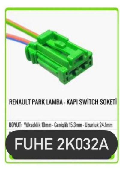 Fhe 2k032a Renault Park Lamba - Kapı Swich Soketi