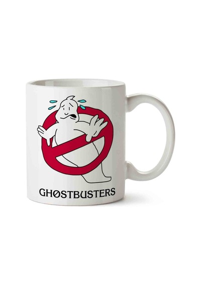 Ghostbusters Casper Hayalet Porselen Kupa Bardak Beyaz