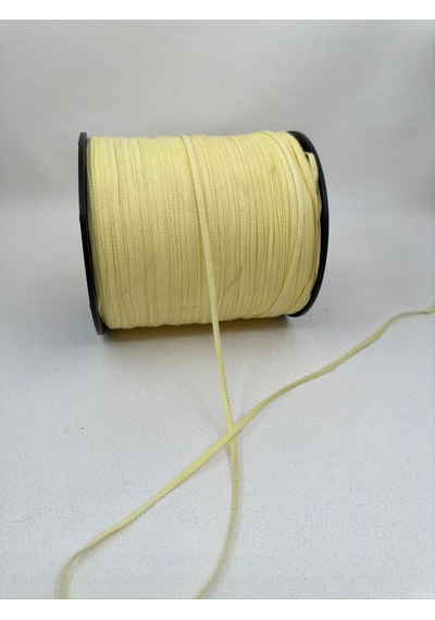4 Mm Askılık Grogren Şerit -5 Metre - Sarı