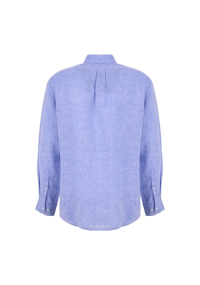 Brooks Brothers Mavi Erkek Düğmeli Regular Fit Gömlek