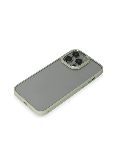 Apple Uyumlu iPhone 14 Pro Max Kılıf Power Silikon Yeşil\