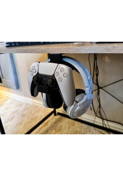 Masaya Monte Playstation 5 İle Uyumlu 5 Kol Standı, Ps5 İçin Kol Ve Kulaklık Standı, Aksesuar S
