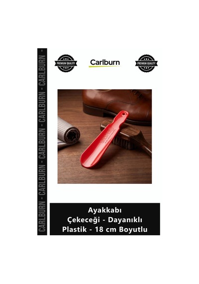 Carlburn Özel Üretim Ergonomik Kerata Portatif Kaliteli Ayakkabı Çekeceği Dayanıklı Plastik 18 Cm Boyutlu