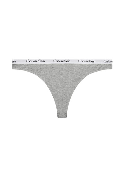 Kadın Calvin Klein İmzalı Elastik Bantlı Gri Külot 0000d1617e 020