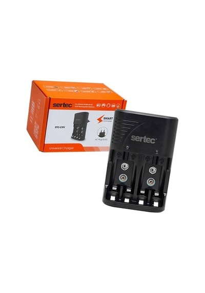 Stc-c802 Aa-aaa-9v Uyumlu 4lü Pil Şarj Aleti Evimdeyokyok