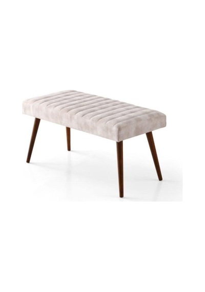 Erezogullari_Mobilya Mutfak Bank Bench Oturma Markiz 95Cm Gri/Antrasit Kumaş