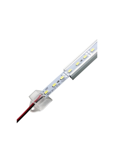 12 Volt Alüminyum Kasalı 5730 Ledli Çubuk Led Bar Yeşil Opak Cam