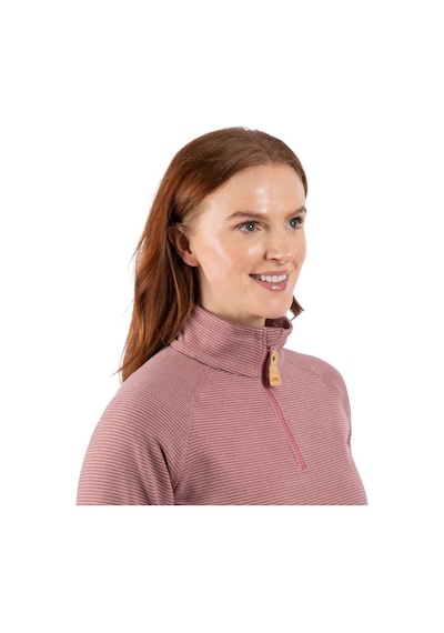 Trespass Fatolstr0032 Olga Female Casual Top Rose Blush Marl Kadın Polar Pembe