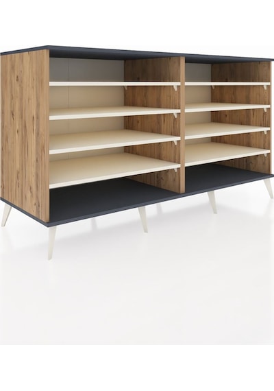 Kronos Konsol 8 Raflı 176x59x99 Çam-antrasit/aytaşı Çam-antrasit/aytaşı Kronos Konsol 8 Raflı 176x59x99 Çam-antrasit/aytaşı Çam-antrasit/aytaşı