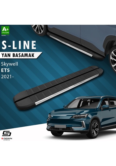 S-dizayn Skywell Et5 S-line Krom Yan Basamak 193 Cm 2021 Üzeri A+ Kalite