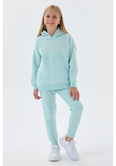 U.S. Polo Assn. Kız Çocuk Yeşil Eşofman Takımı Us1205-c-v10 Yeşil