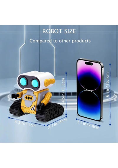 Çocuklar Rc Wall-e Akıllı Robot Tavşan Hareket Algılama