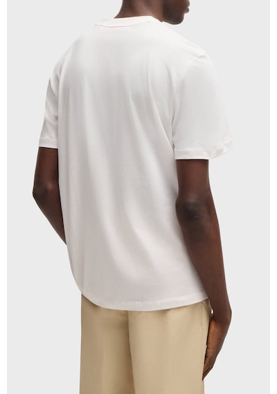 Hugo Erkek T Shirt 50534934 102 Beyaz Beyaz