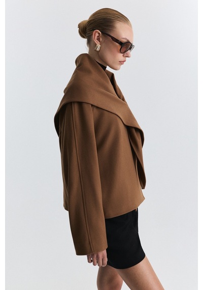 Antioch Fularlı Kısa Kaban Camel