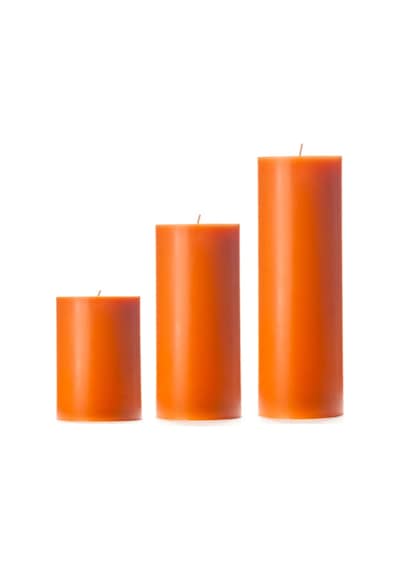 Medium Set Mum Çap 7 Cm Turuncu Turuncu